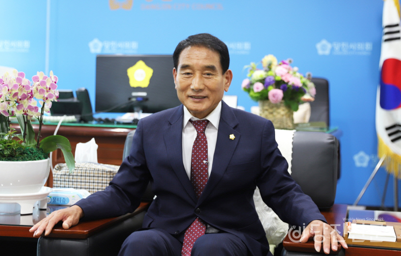 제4대 당진시의장 김덕주 의원 ⓒ당진신문 지나영 기자