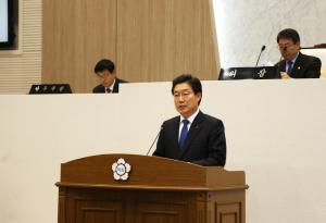 김홍장 시장, 지역경제 활성화 최우선 강조