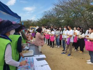 한국부인회 충청남도지부, 세계 차 없는 날 기념 캠페인 및 걷기대회 개최
