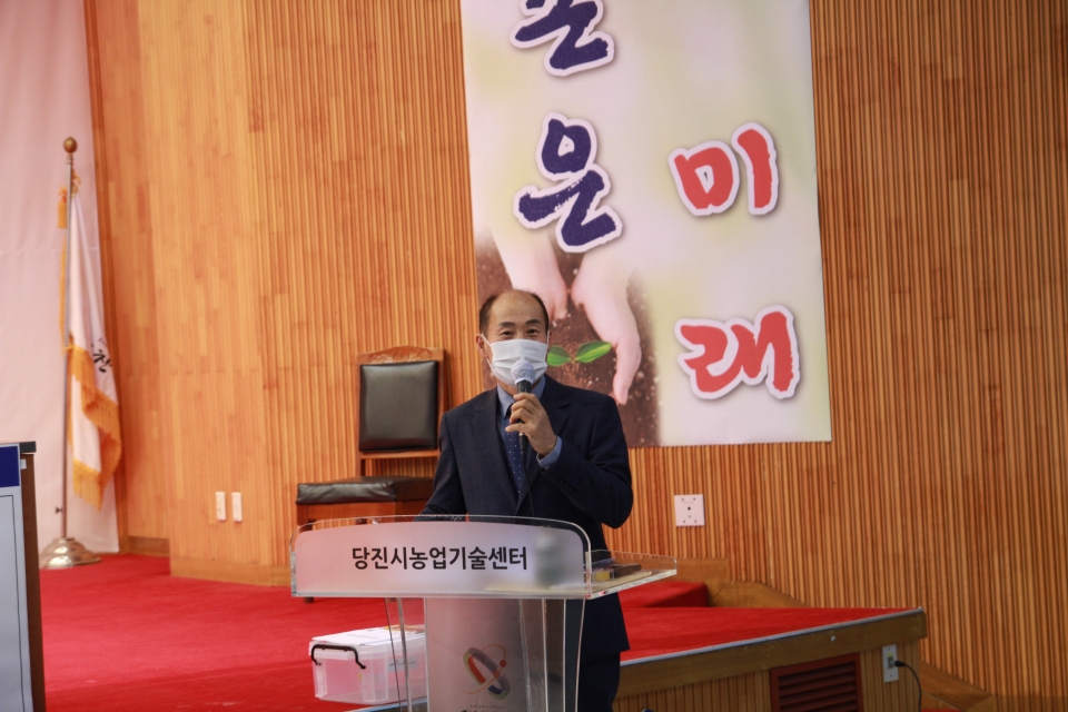 당진시 농촌지도자회 양의표 회장 ⓒ당진신문 지나영 기자