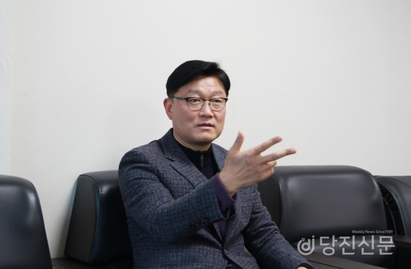 맹붕재 충청남도 정책특별보좌관(더불어민주당) ⓒ당진신문 지나영 기자