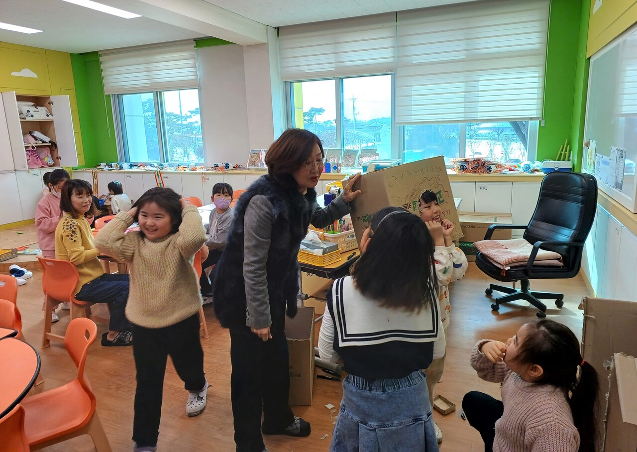 초등학교 돌봄교실 현장점검. ⓒ당진교육지원청 제공