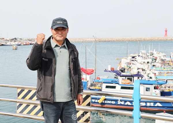 장고항 실치 수산물축제 유문식 위원장은 &ldquo;많은분들이 장고항에 오셔서 맛있는 실치와 수산물도 드시고 편하게 쉬어가셨으면 좋겠다&rdquo;고 희망했다. ⓒ정아름