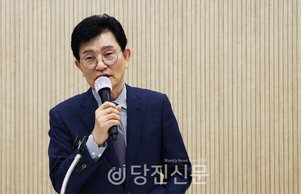 당진3동 개발위원회 남준우 위원장. ⓒ조혜미